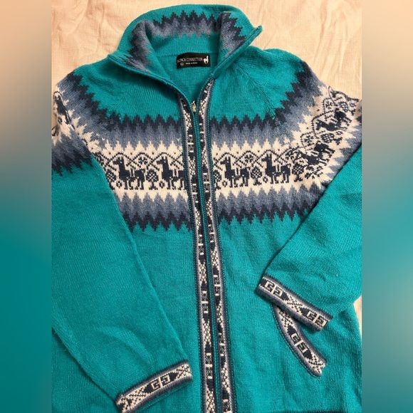 Alpaca connection vintage sweater - Picture 4 of 4